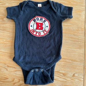 Boston Red Sox onesie